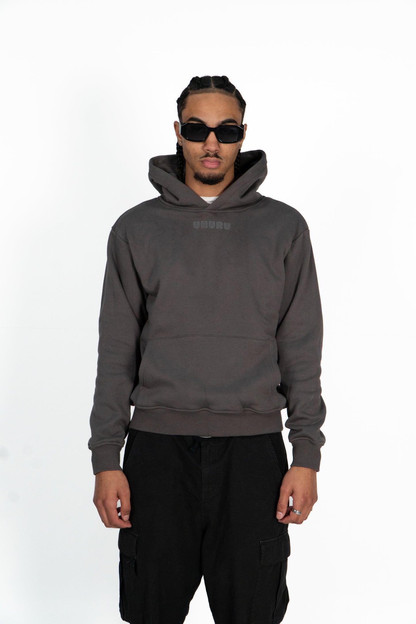 GREY "CREATOR OF MY OWN REALITY" HOODIE