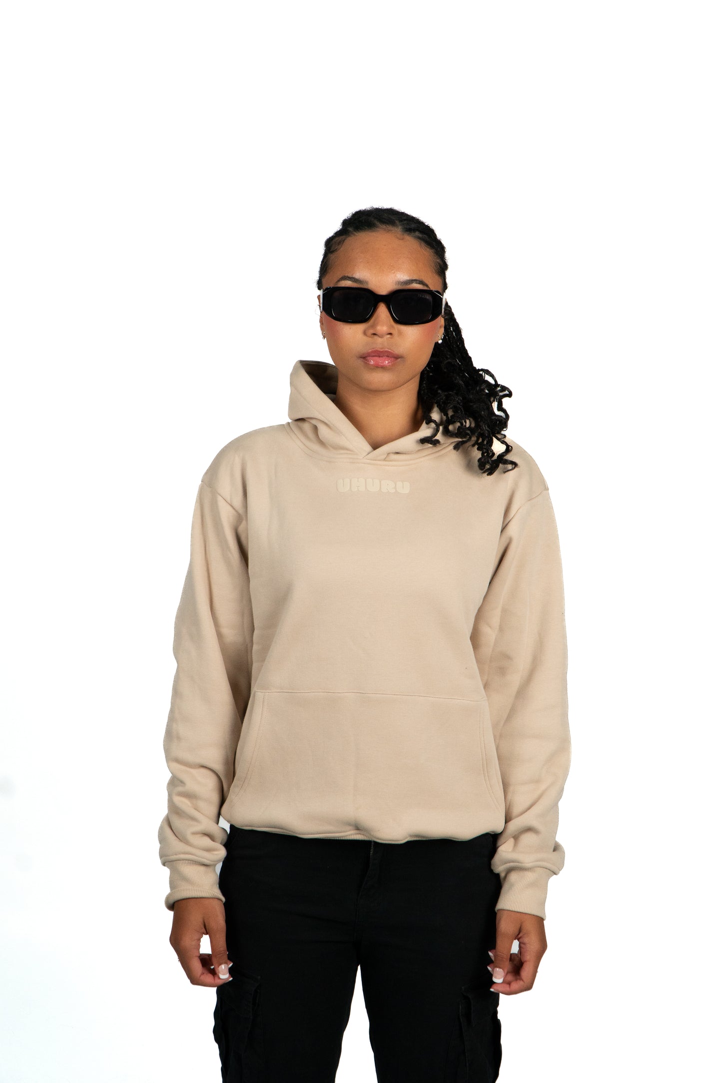 BEIGE  "CREATOR OF MY OWN REALITY" HOODIE